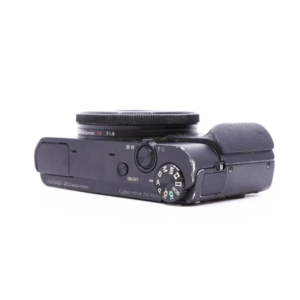 Sony Cyber-shot DSC-RX100 20.2MP Compact Digital Camera - Black BUNDLE batteries
